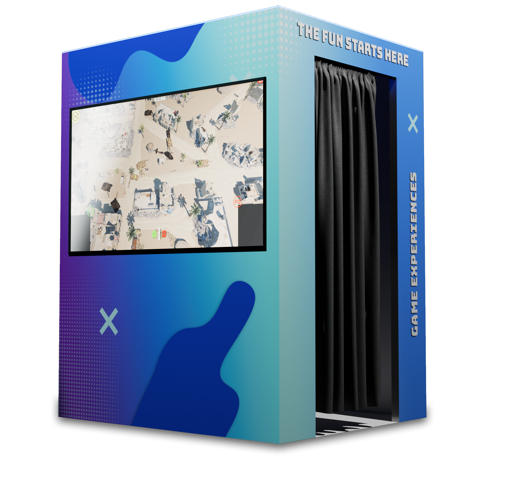 X-Cube Interactive Gaming Environment